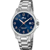 Lotus Heren Zilveren Horloge 18645/2 (Ø 40 mm)