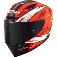 Sonstiges Suomy Track-1 404 helm, oranje/zwart, maat L (59/60)
