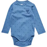 Hummel Body l/ä - HmlBeesy - Coronet Blue - - 1 Jahr (80) - Body L/Ä