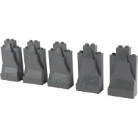 LEGO 2x4x6 steenplaat, donkergrijs - 47847, NIEUW! Aantal: 20