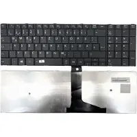 T-ProTek DUITS - Zwarte, matte toetsenbordcover, versie 1, compatibel met Toshiba Satellite C50