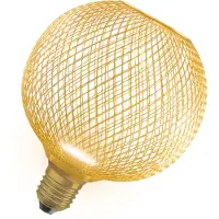 Ledvance LED lamp E27 | Globe G125 | Goud | Decor Flat | 2700K | 3.5W (28W)