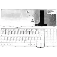 T-ProTek DUITS - Wit toetsenbord, compatibel met de Fujitsu Siemens Amilo XA3520