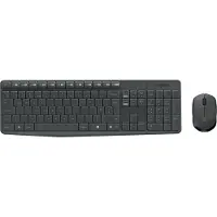 Logitech MK235 Draadloze Toetsenbord en Muis QWERTY