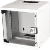 Equip EWM-06-3030-G, wandbehuizing 10 inch, 300x300mm, glazen deur, 6U