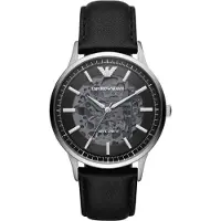 Giorgio Armani Emporio AR60038 Meccanico Skeleton Automatic Black Men's Watch