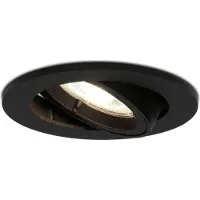 HOFTRONIC™ Dimbare LED inbouwspot Oslo 5 Watt zwart kantelbaar 4000K