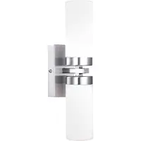 Globo Lighting Wandlamp Space dubbel nikkel