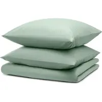 Blumtal Dekbedovertrek met Kussensloop - Anti-Allergisch - Tegen huisstofmijt - 200 x 220 cm - 2 Kussenslopen 80 x 80 cm - Zwart
