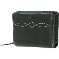 Chiemsee Leren Portemonnee Leather Wallet Black Zwart