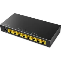 Logilink Professionele NS0117 Desktop Gigabit Ethernet Switch, 8-poorts, zwart