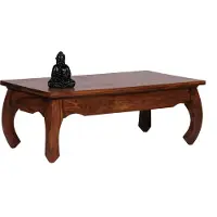 Wohnling Salontafel sheeshamhout bruin 110 cm breed