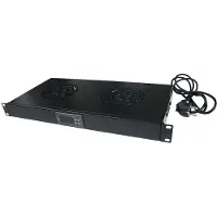 Logilink 19-inch ventilatiepaneel, 2 HE, met 4 ventilatoren van 120 mm