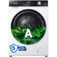 Heinner HWM-H1014IVKA+++ Wasmachine 10 kg – 1400 tpm – Inverter Motor – Energieklasse A – 15 Wasprogramma’s met Stoomfunctie en Voorwasfunctie – Wit – 5 Jaar Garantie