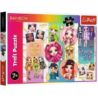 Trefl Rainbow High puzzel - vriendschap - 200 stukjes - kleurrijk speelgoed.