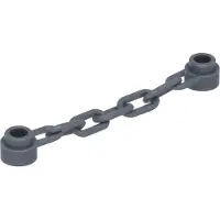 LEGO kettingen, 5 schakels, donkergrijs - 92338, NIEUW! Aantal: 250 stuks