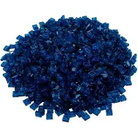LEGO bouwplaten 1x1, transparant donkerblauw - 3024, NIEUW! Aantal: 250 stuks