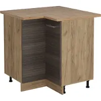 Vicco R-Line Hoekkast – 75.6 cm, WB Eik Edel grijs