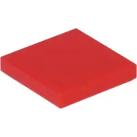 LEGO 2x2 blokjes, rood - 3068b, NIEUW! Aantal: 50 stuks