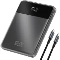 4smarts Powerbank Enterprise Slim, 20000mAh, 122,5W, kleur: spacegrijs