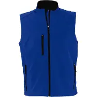 Sols Heren Rallye Soft Shell Bodywarmer Jacket (Koningsblauw)
