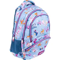 Milan 4 Zipped School Backpack Roller 2 Special Series 25l Blauw Kinderen