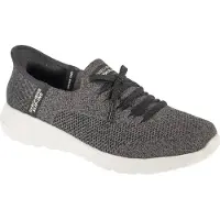 SKECHERS Sneakers laag 'Go Walk Joy - Abby' donkergrijs
