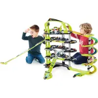 MOLTO Parking 5 Floors Long Includes 5 Cars 152 Cm Blauw Kinderen
