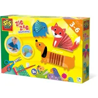 SES Creative 14026, Sada origami voor kinderen, vanaf 3 jaar, karton