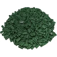 LEGO 1x2 platte stenen, zandgroen - 3069b, NIEUW! Aantal: 250 stuks