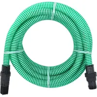 Syfax Zuigslang met PVC koppelingen 1,1'' 7 m PVC groen
