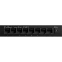 Strong Ethernet Switch SW8000M 8-poorts Gigabit Metaal Zwart