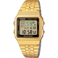 Casio A500wga-1 39mm 3atm Quartz Digital Horloge