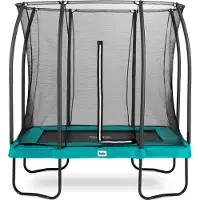 Salta Comfort Edition Trampoline met Veiligheidsnet - 153 x 214 cm - Groen