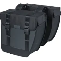 Basil Tour Waterproof XL Double Bag 35L Black