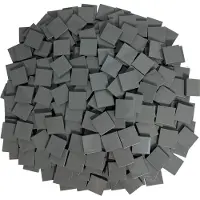 LEGO 2x2 tegels, donkergrijs - 3068b, NIEUW! Aantal: 50 stuks