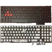 T-ProTek DUITSE - Toetsenbord met verlichting, zonder rand. Compatibel met model: G3A
