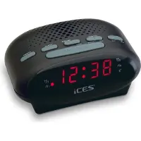 Ices Electronics Ices ICR-210 - Wekkerradio - Zwart