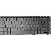T-ProTek DUITSE - Toetsenbord met TrackPoint, zonder rand, compatibel met HP, onderdeelnummer: 649511-041