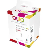 OWA PGI1500XL Compatibel Inktcartridge K10404OW Cyaan, geel, magenta, zwart 4 Stuks