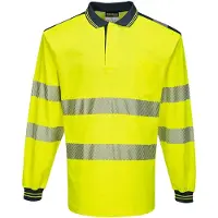 Portwest PW3 Hi-Vis Poloshirt Langemouw T184