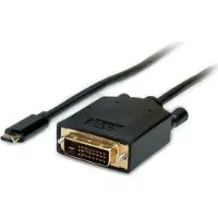 Value USB type C - DVI adapterkabel, M/M, 2 m
