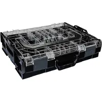 BS Systems Gereedschapskoffer | 102 deksel transparant | binnen B378xD313xH61 mm | 1 stuk - 6100000362