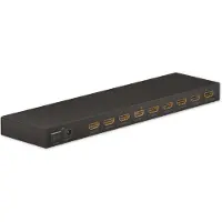 Goobay 8-poorts HDMI splitter - HDMI 2.0 - 4K