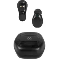 Celly FLIP2, True Wireless Stereo (TWS), geschikt voor telefoongesprekken/muziek, frequentiebereik 20 - 20000 Hz, gewicht 41 g, hoofdtelefoon, zwart