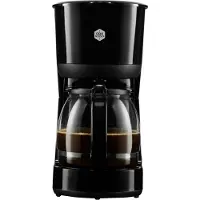 OBH Nordica 2296 koffiezetapparaat Semi-automatisch druppelaar 1,5 L, Filterkoffiezetapparaat, Zwart