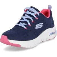 SKECHERS Sneakers laag 'Arch Fit Comfy Wave' donkerblauw