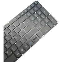 T-ProTek DUITS - Zwart toetsenbord met achtergrondverlichting, compatibel met Acer Aspire R15 R5-571TG-765T