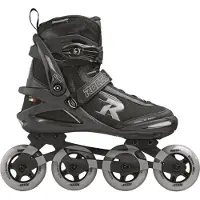 Roces PIC TIF 80 Skeelers - 4x80mm Wielen - Fitness Inline Skates - Zwart Grijs - Maat 43