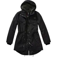 Brandit Tussenparka 'Marsh Lake' zwart